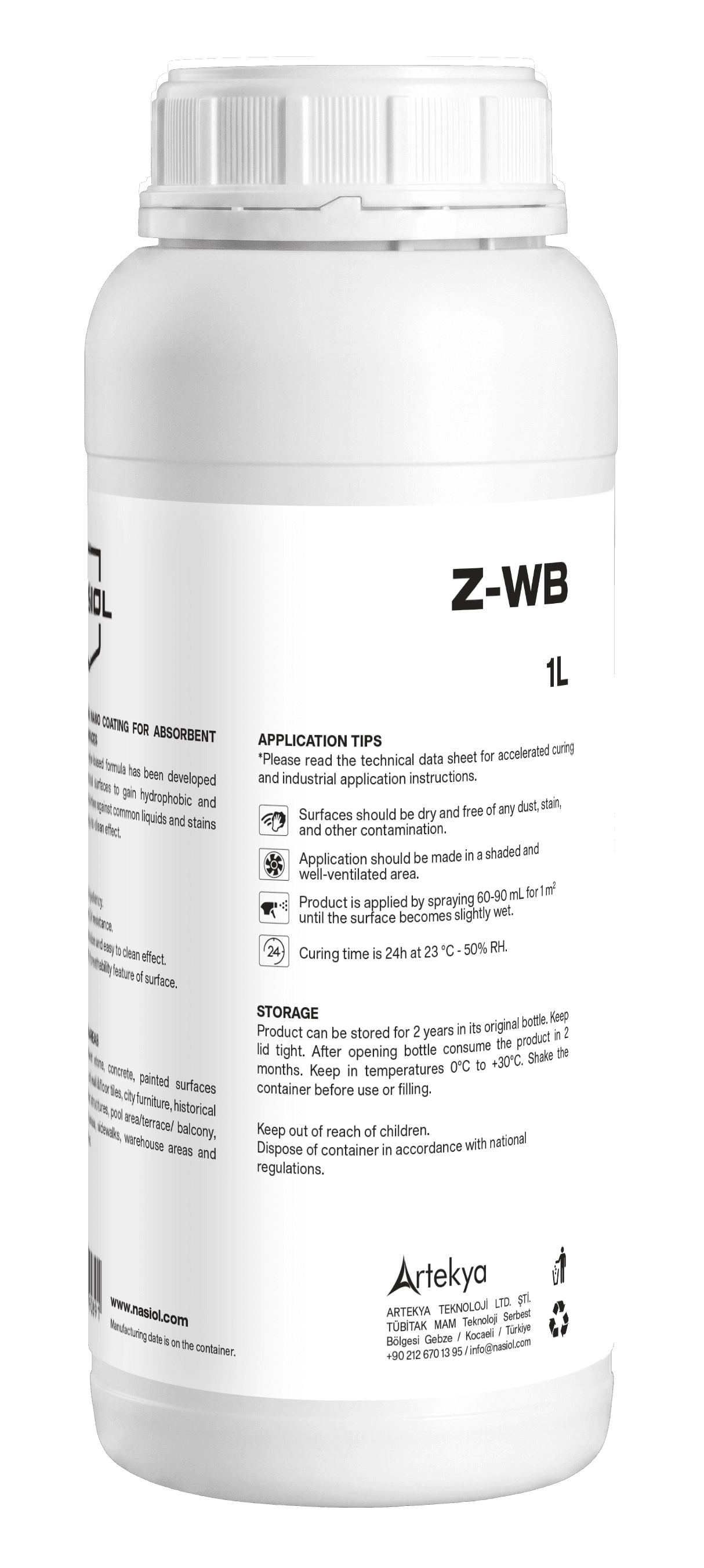Nasiol Z-WB, 1 litre container