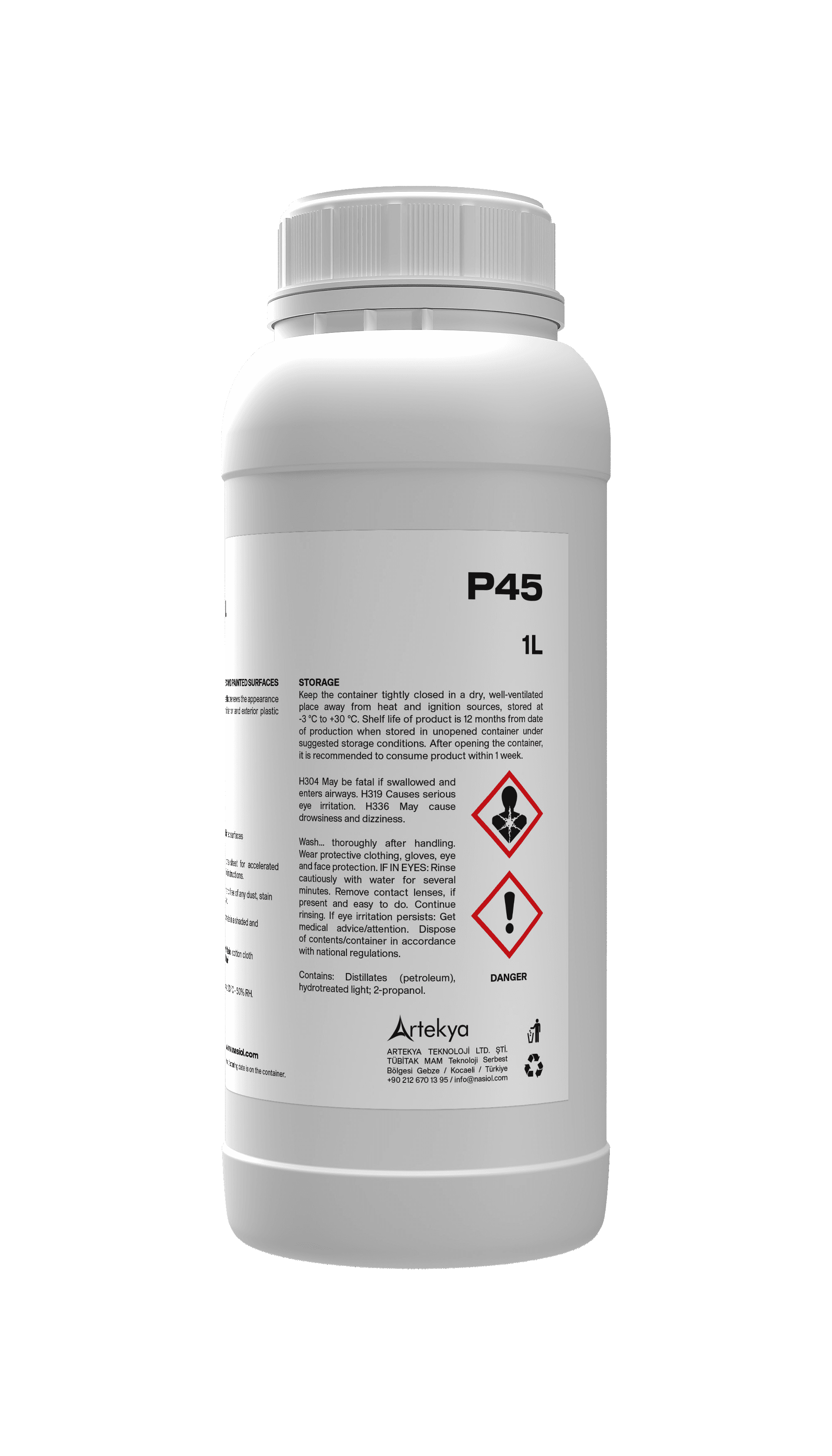 P45 industrial nano coating bottle
