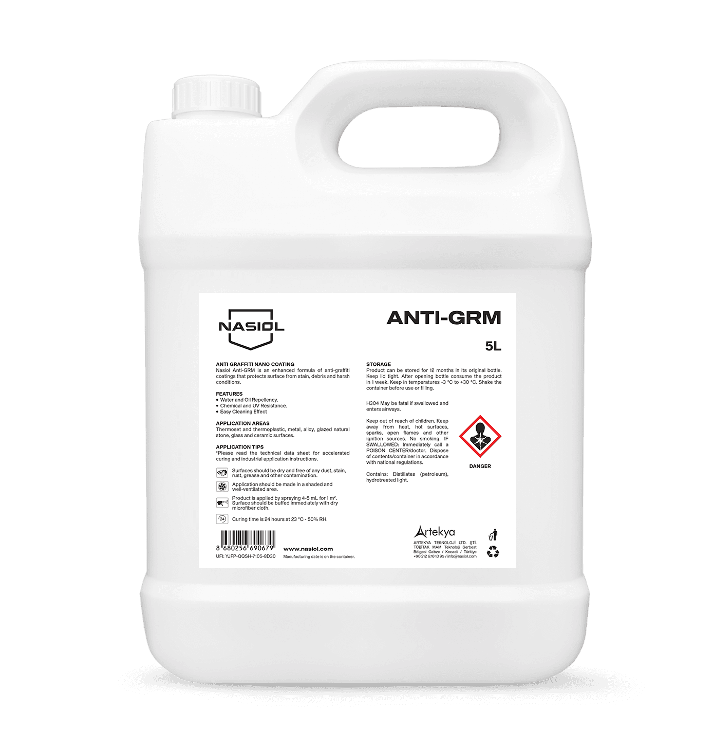 Nasiol ANTI-GRM, 5 litre container