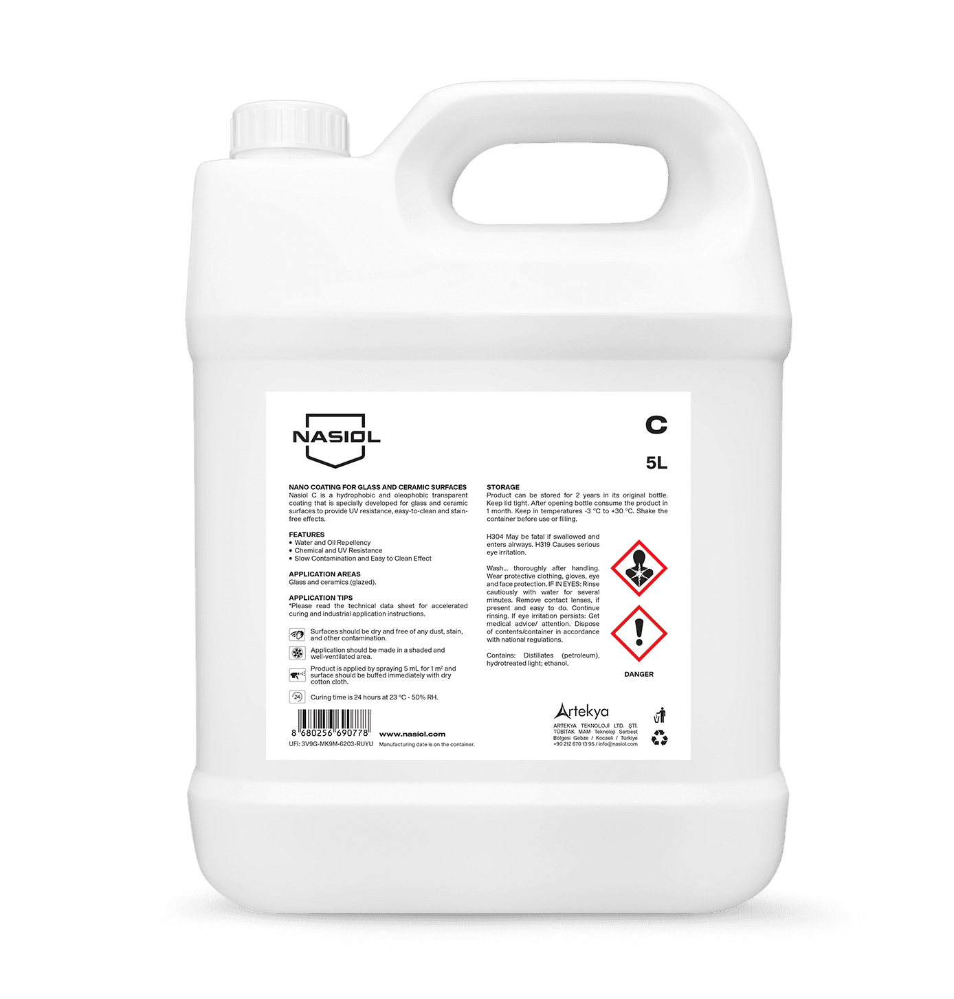 Nasiol C, 5 litre container