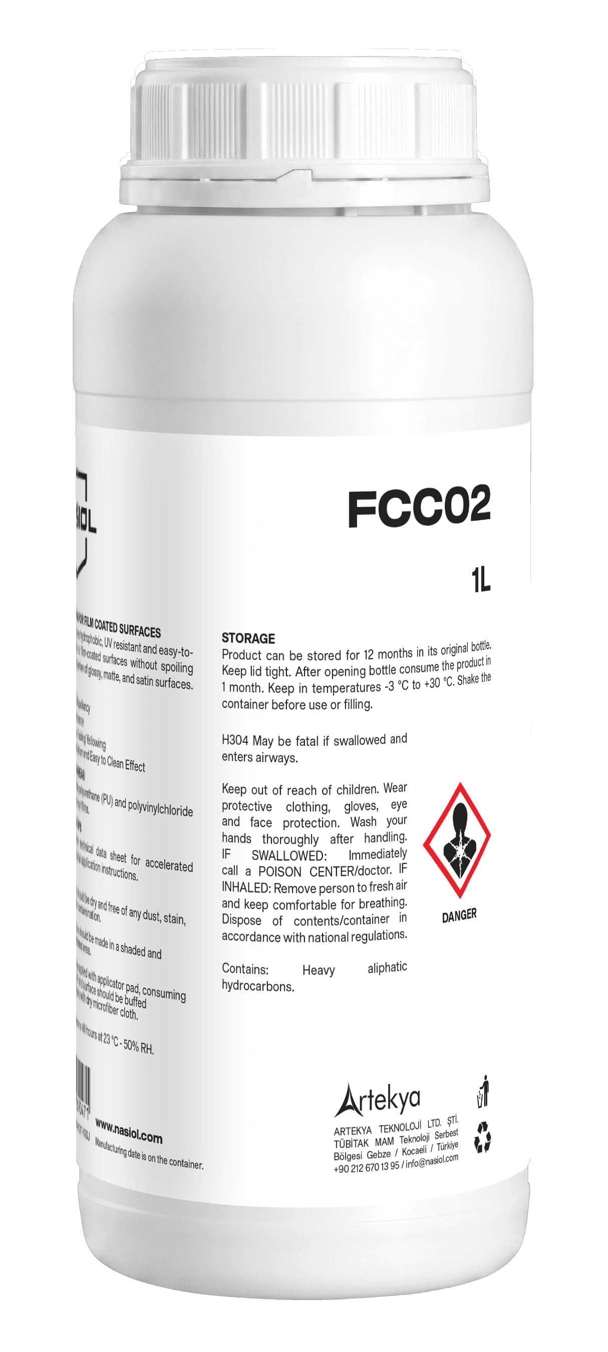 Nasiol FCC02, 1 litre container
