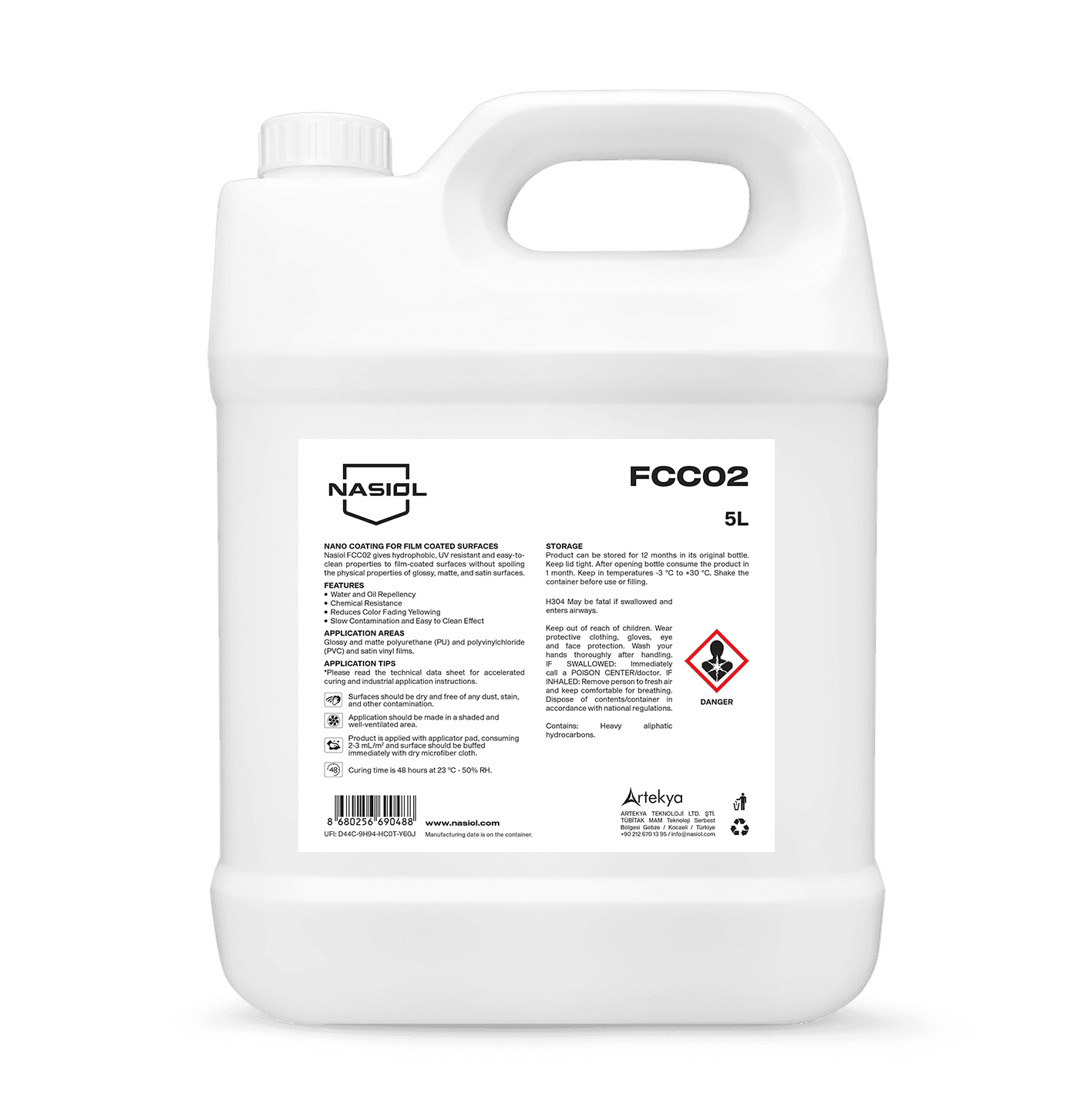 Nasiol FCC02, 5 litre container