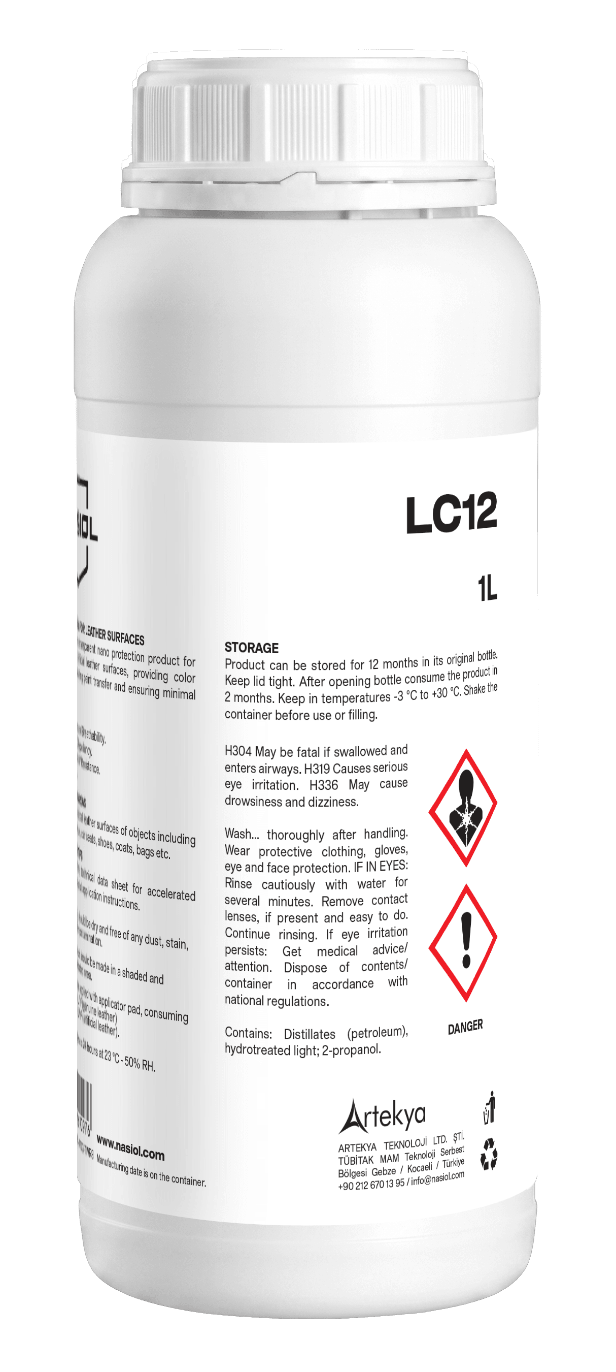 Nasiol LC12, 1 litre container