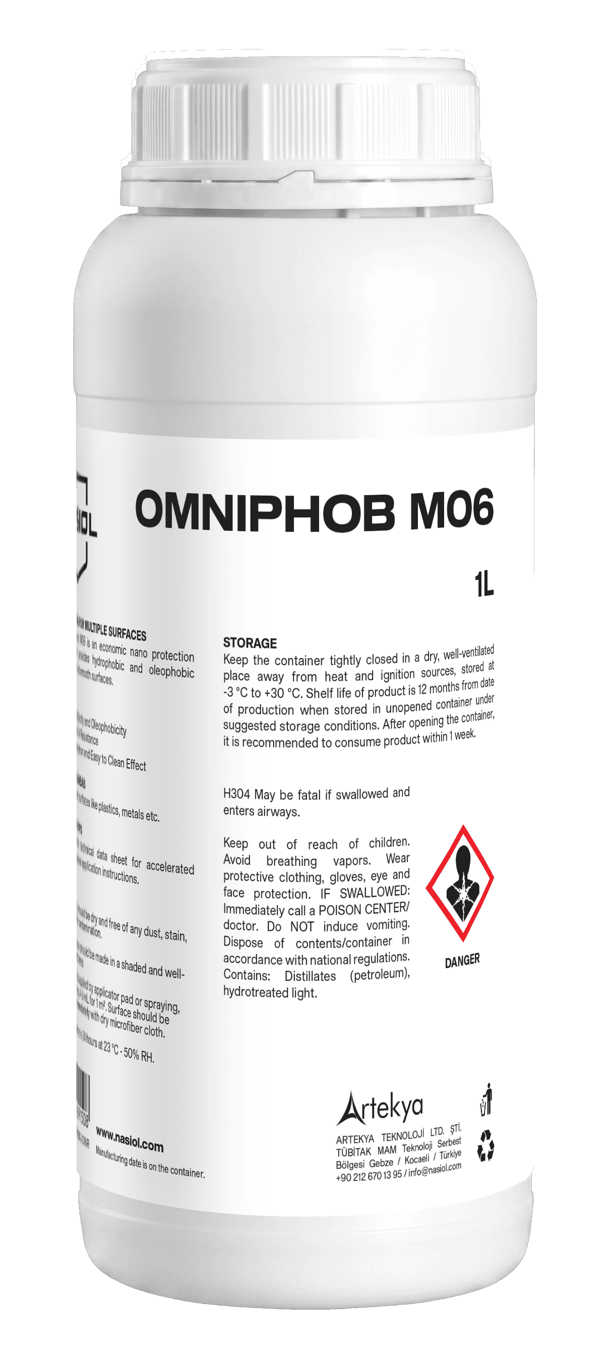 Nasiol M06, 1 litre container
