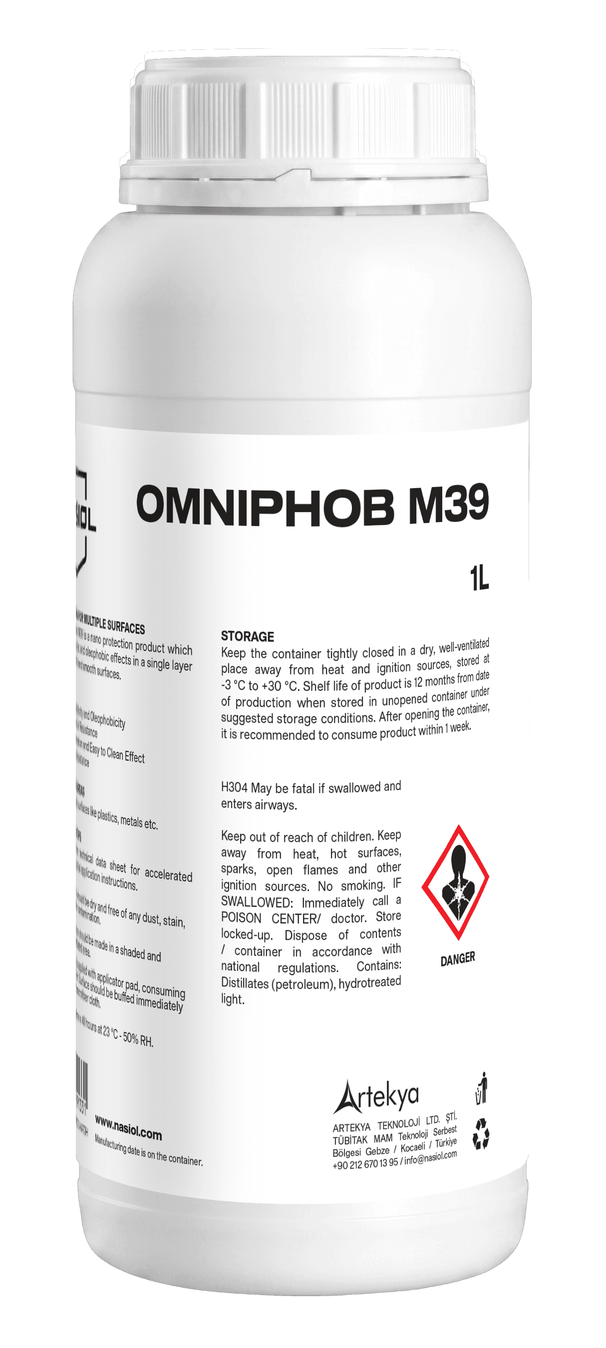 Nasiol M39, 1 litre container