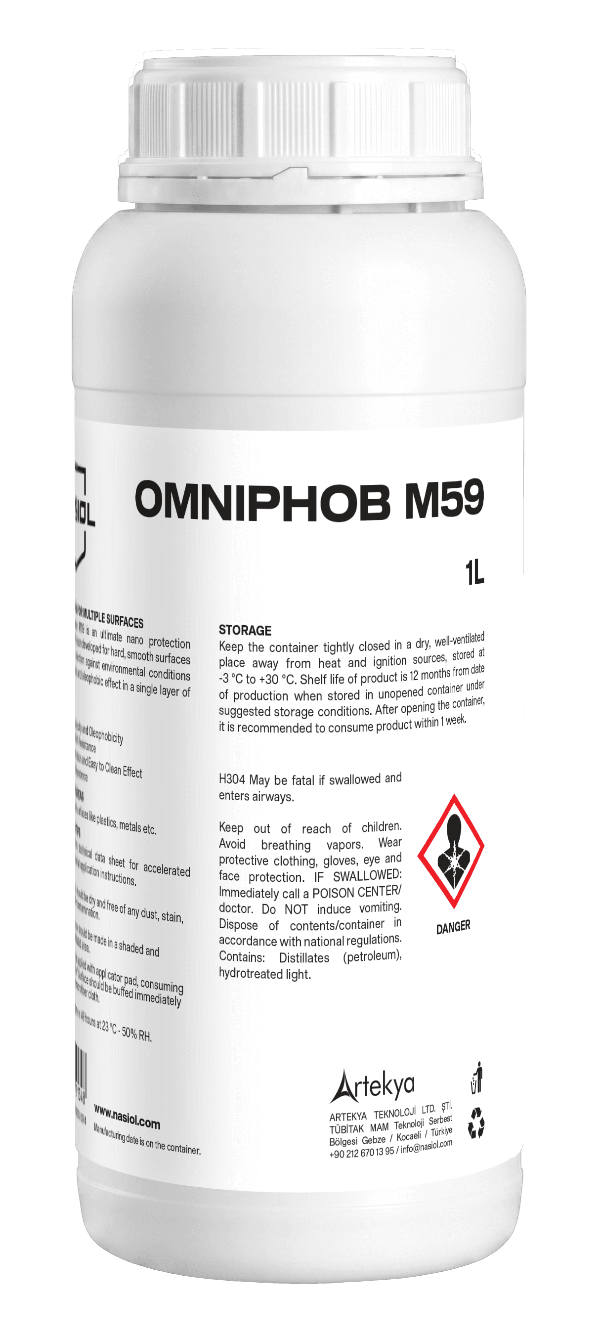 Nasiol M59, 1 litre container