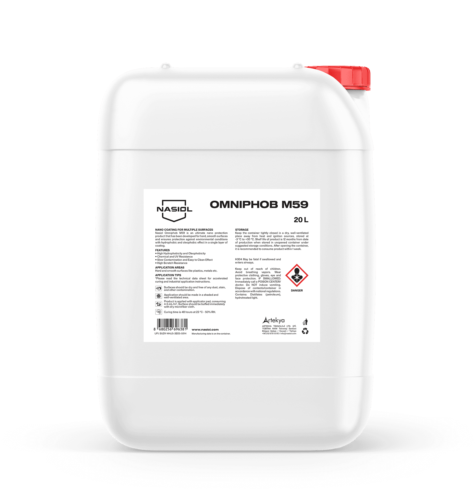 Nasiol M59, 20 litre container