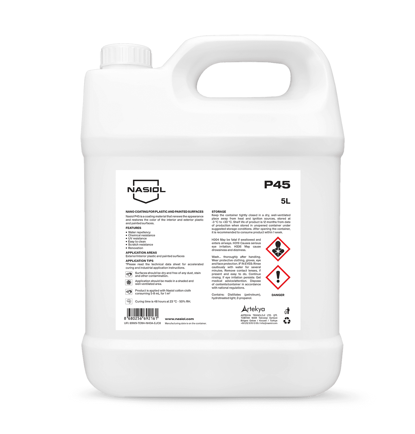 Nasiol P45, 5 litre container