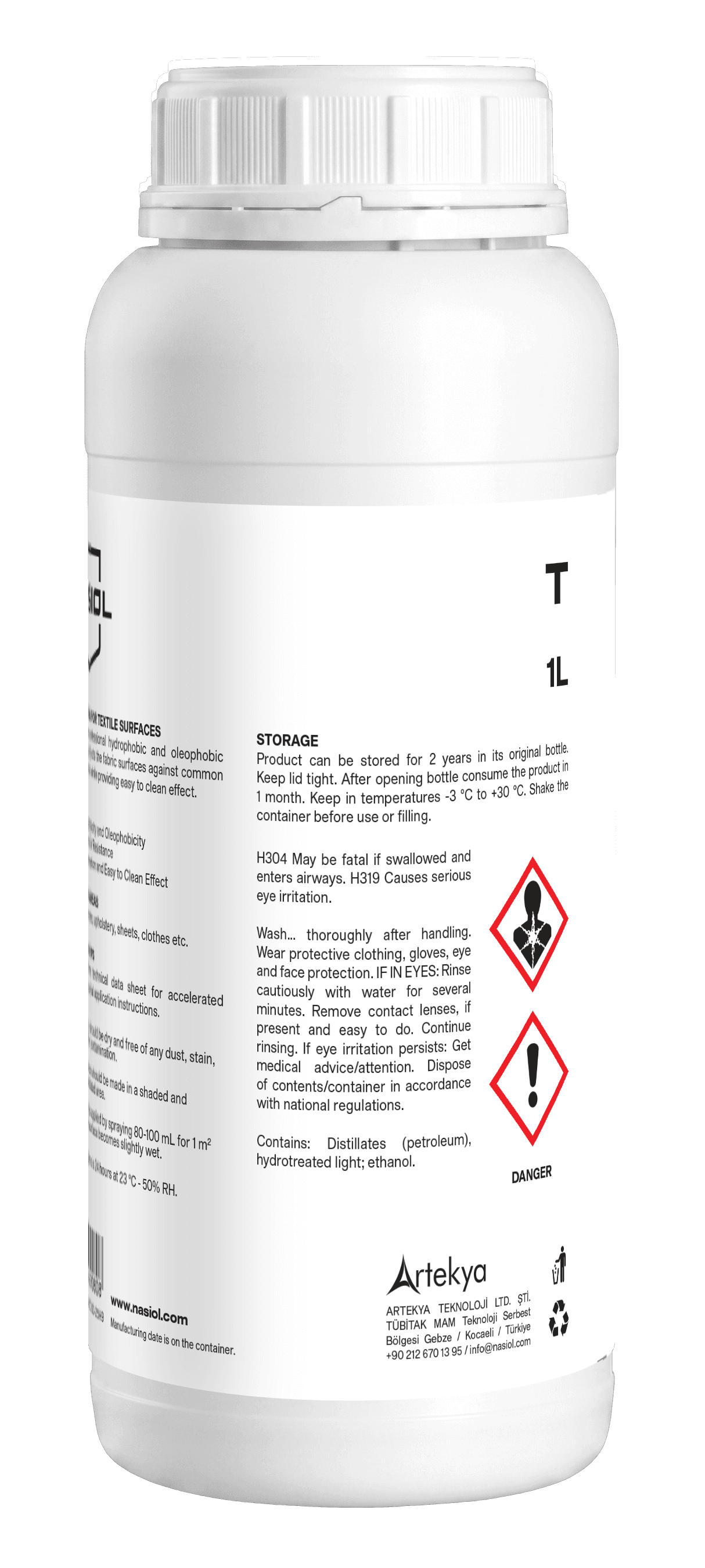 Nasiol T, 1 litre container