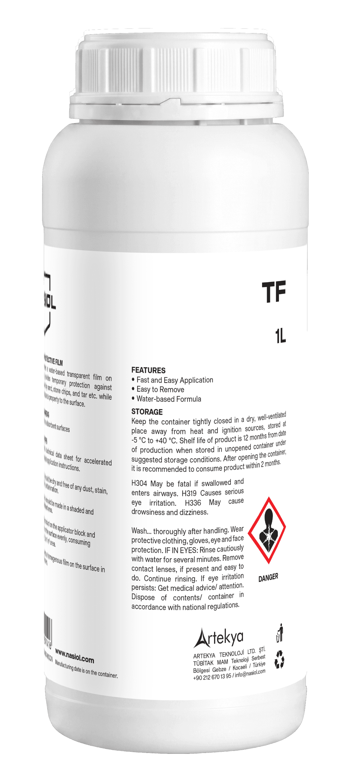 Nasiol TF, 1 litre container
