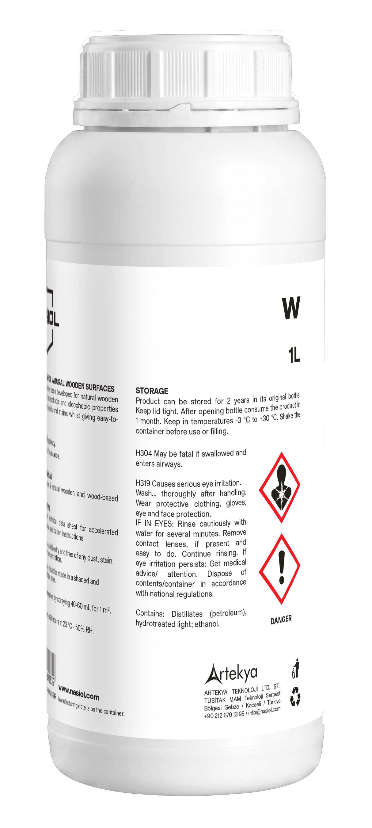 Nasiol W, 1 litre container