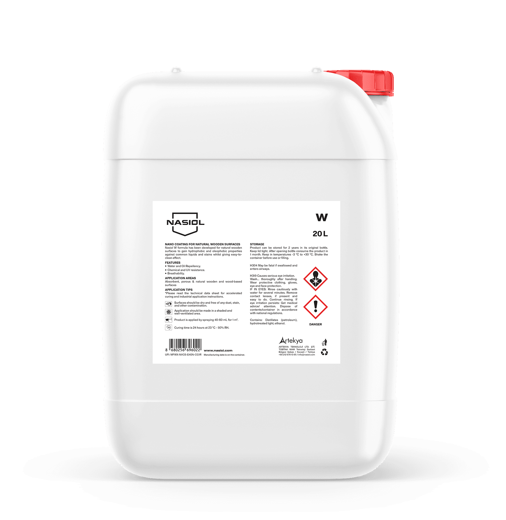 Nasiol W, 20 litre container