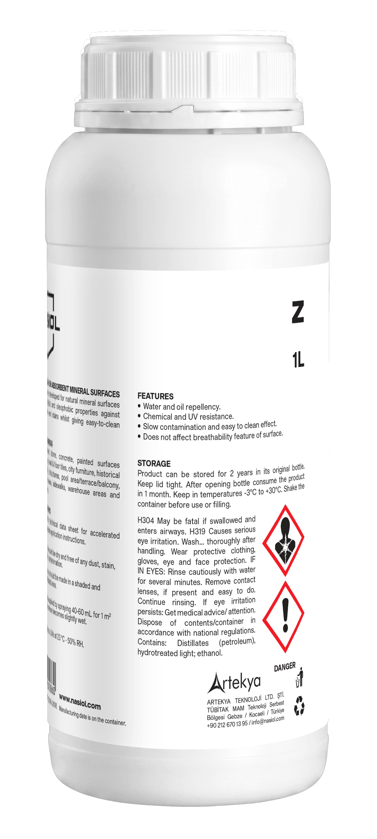 Nasiol Z, 1 litre container